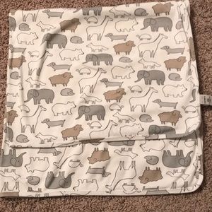 Carter's Bedding - Animal Print Baby Receiving Swaddling Blanket Carter's Bedding - Animal Print Baby Receiving Swaddling Blanket